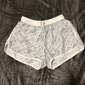Fila logo shorts